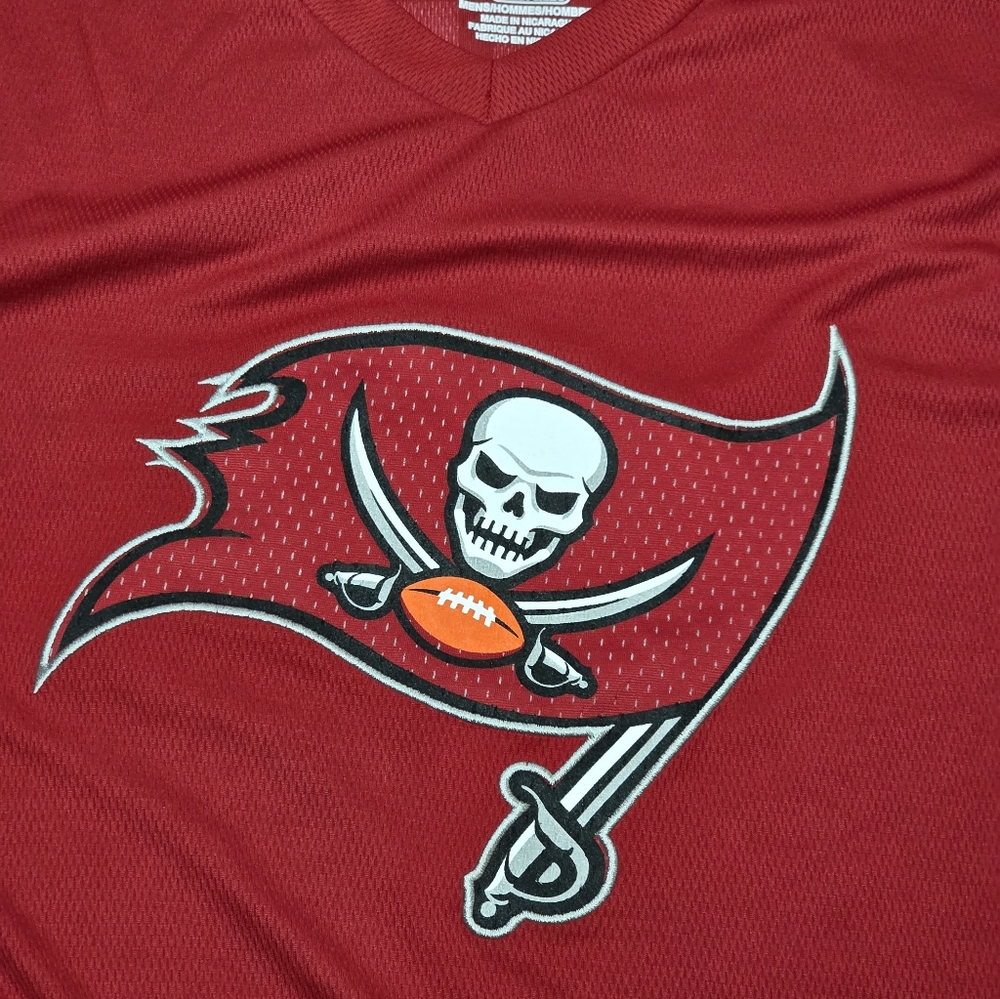 New Fanatics Tom Brady Buccaneers NFL #12 Big & Tall Mens Sz 2XL Jersey NWT - Picture 6 of 7